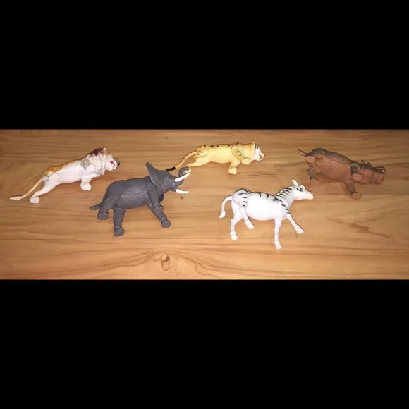 Jungle Safari Toy Major Figures Lot of 5 - Picture 8 of 10